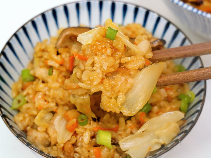 高麗菜飯做法
