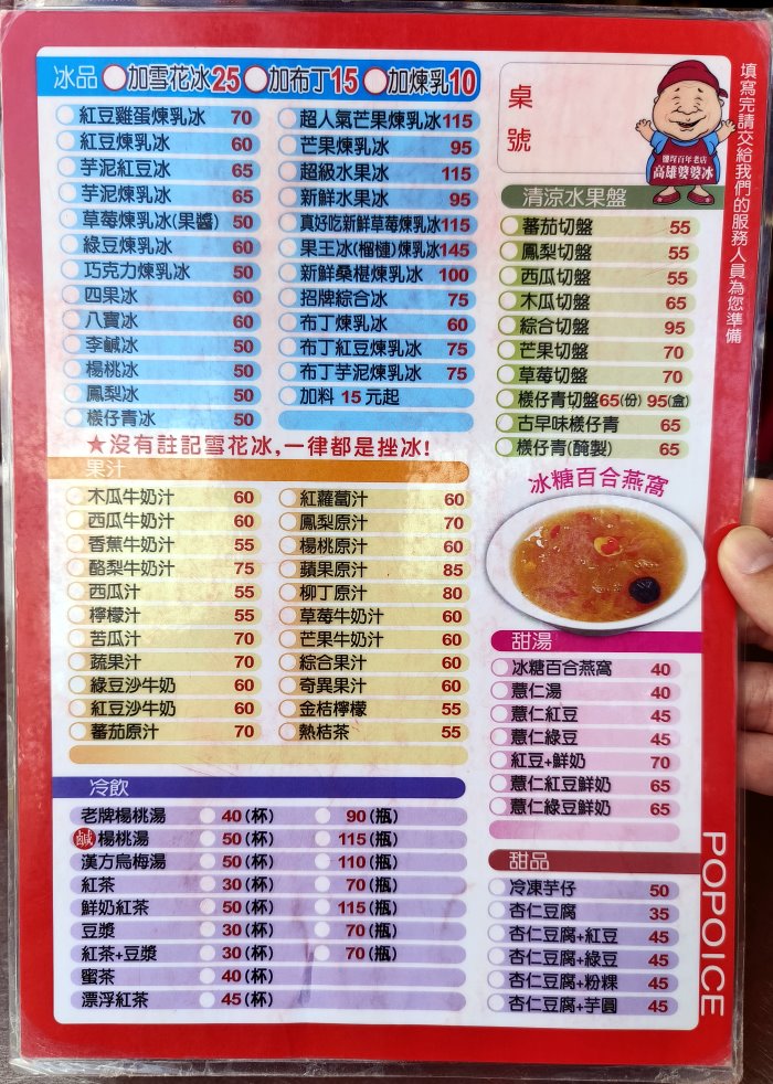 高雄婆婆冰創始店