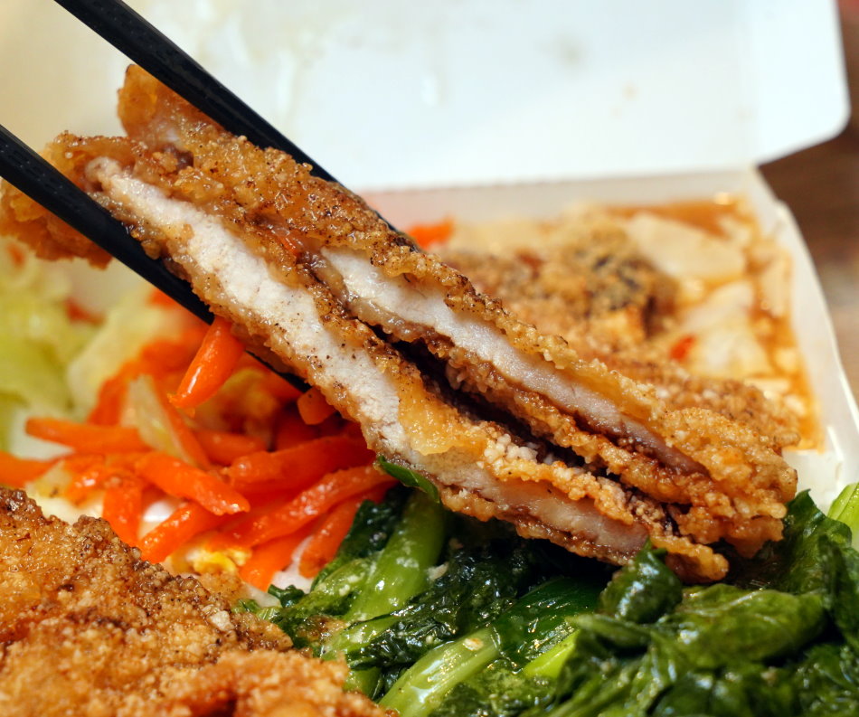 白米香現炸排骨專賣店