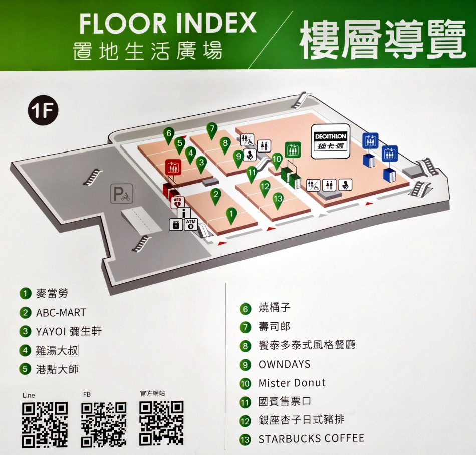 置地生活廣場美食