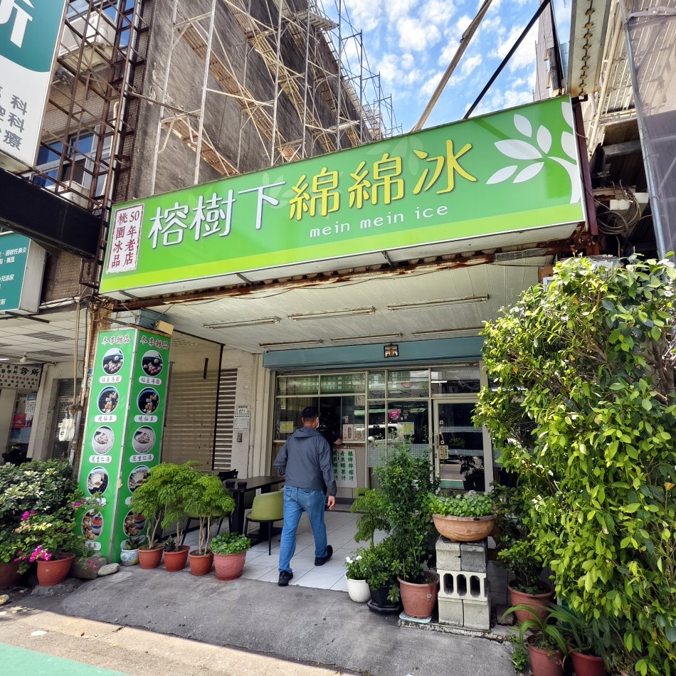 榕樹下綿綿冰