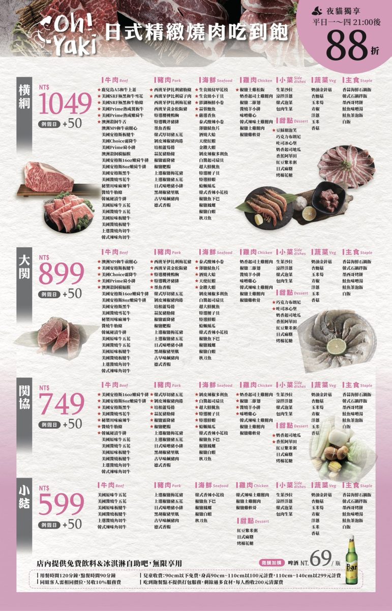 Oh！Yaki 精緻炭火燒肉