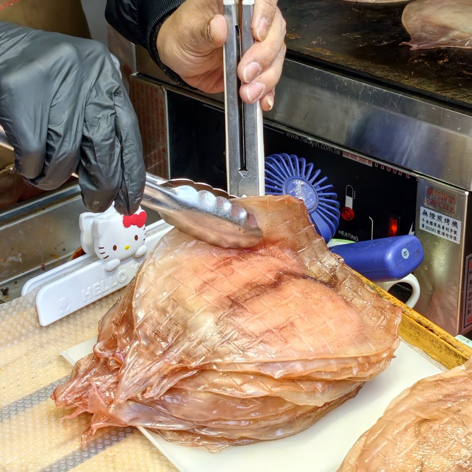 魷布院鮮烤魷魚