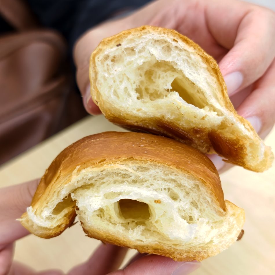 美味多汁的內餡特寫