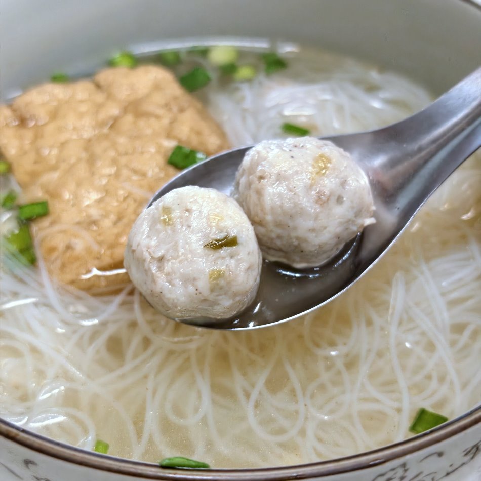 傳統滑順魚丸油麵選擇