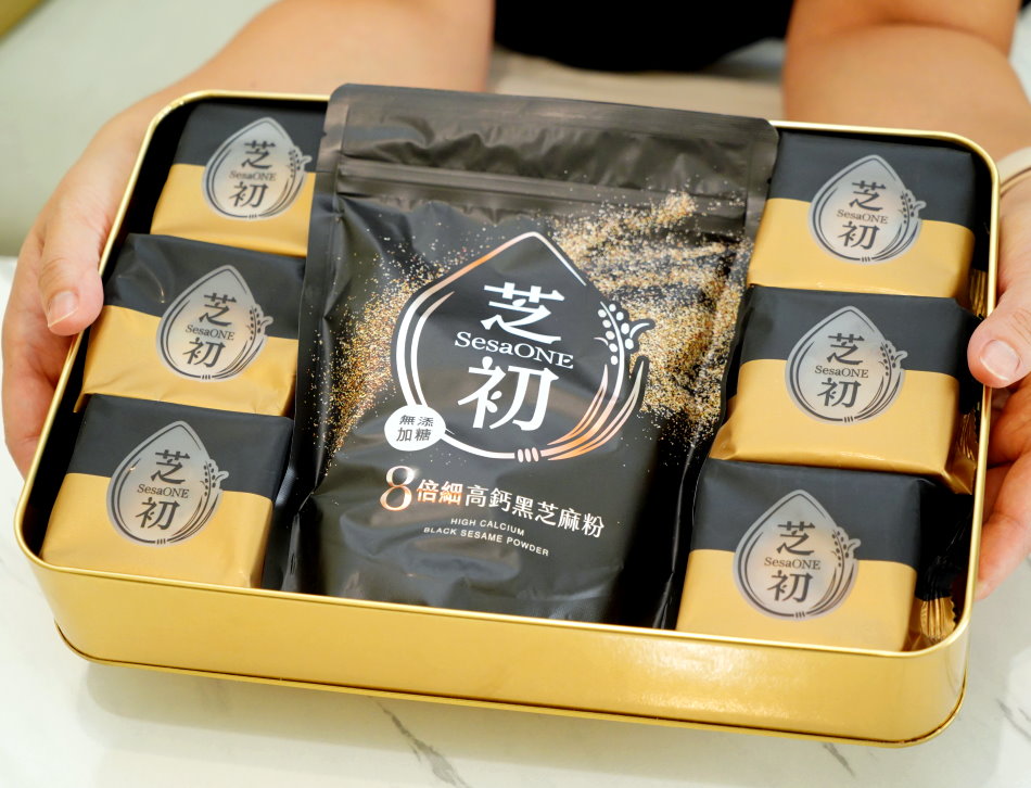 芝初黑芝麻Q潤蛋黃酥