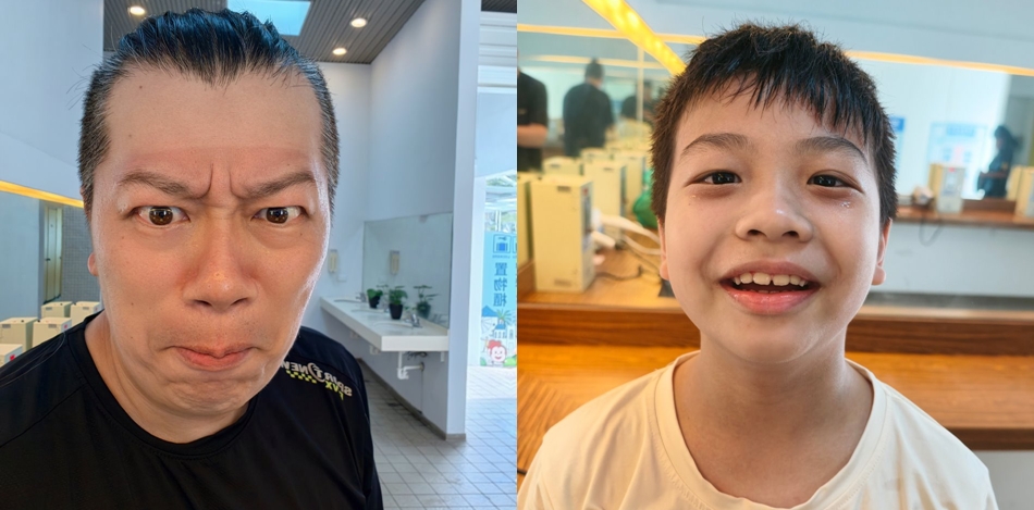 雙人橡皮艇體驗橘色高空螺旋滑道