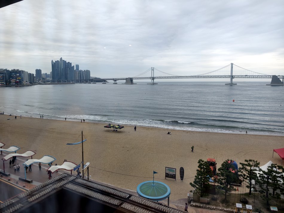 釜山廣安里 SEAYOU 飯店 房間白天天空海景