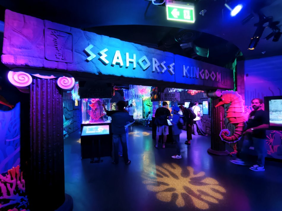 曼谷暹羅海洋世界海馬王國Seahorse Kingdom主題展區拱門入口