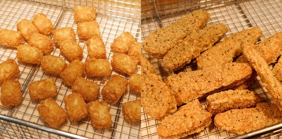 耀武羊威炸物點心酥脆薯塊與香酥雞柳條